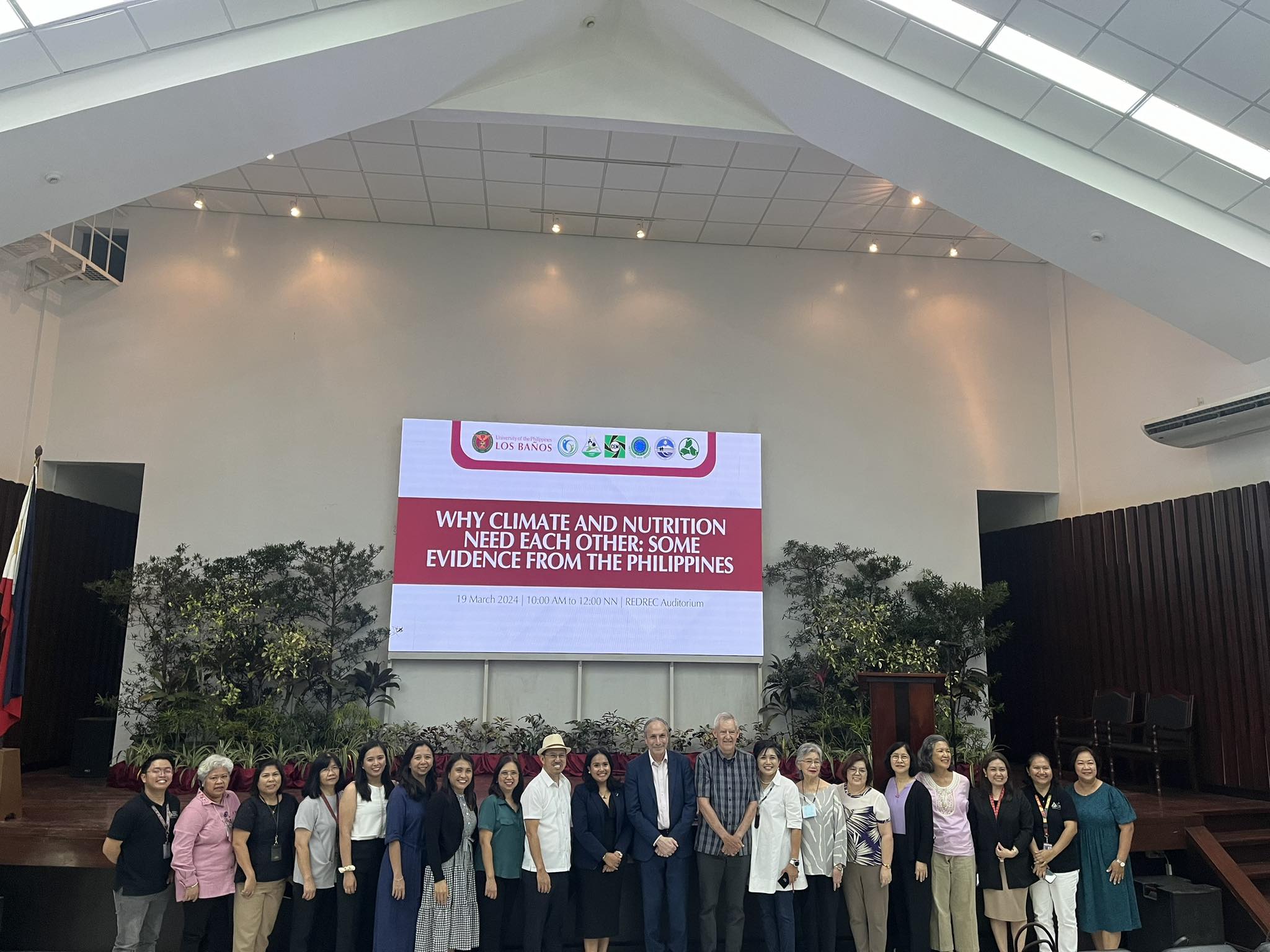 Seminar and Learning Opportunity Hybrid: Why Climate and Nutrition Need Each Other: Some Evidence from the Philippines